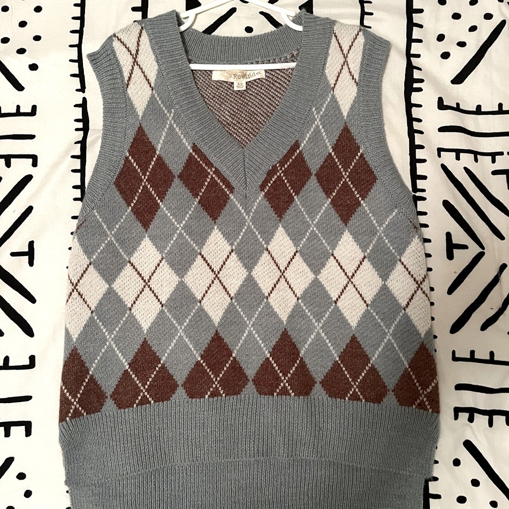 REWIND SWEATER VEST - WOMEN’S SIZE XS